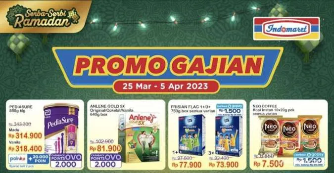 Promo Gajian Indomaret Periode 25 Maret-5 April 2023