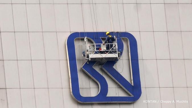 Tiga saham bluechips perbankan menahan laju indeks