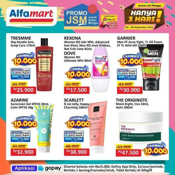 Promo JSM Alfamart 6-8 September 2024