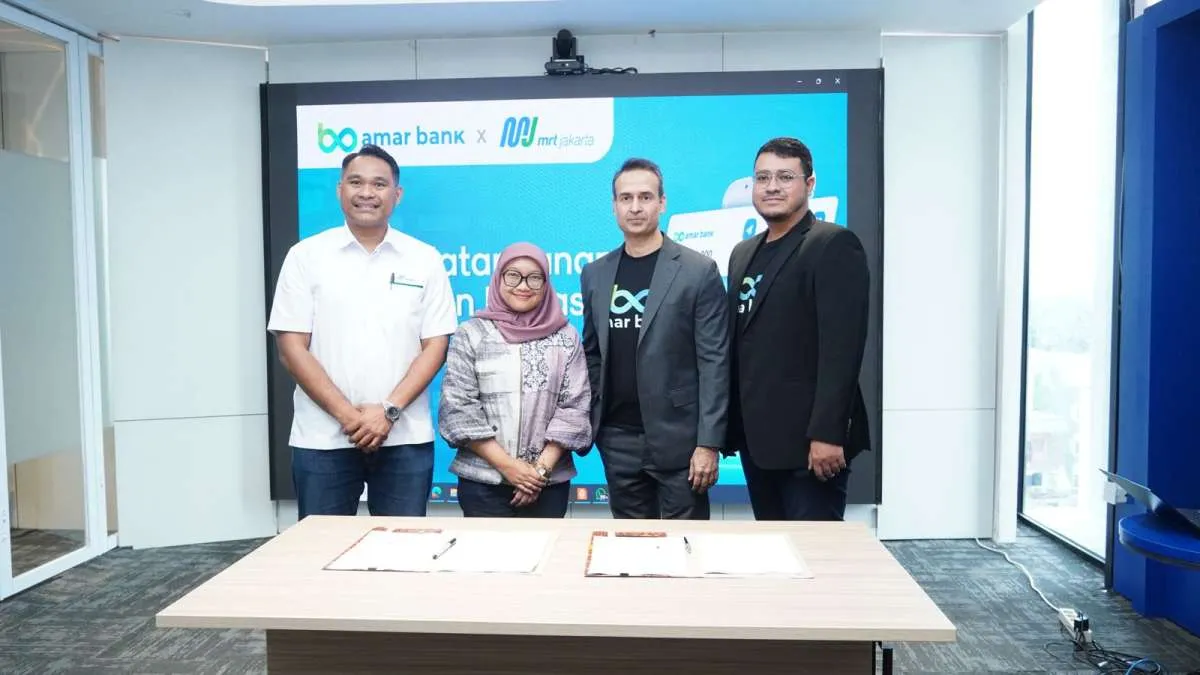 Amar Bank Kembangkan Layanan Pembayaran Digital dengan MRT Jakarta