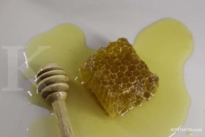 Masker lidah buaya bisa dibuat dengan mencampurnya bersama madu.