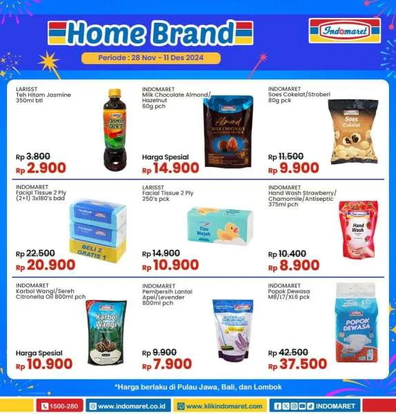 Promo Indomaret Super Hemat Periode 28 November-11 Desember 2024