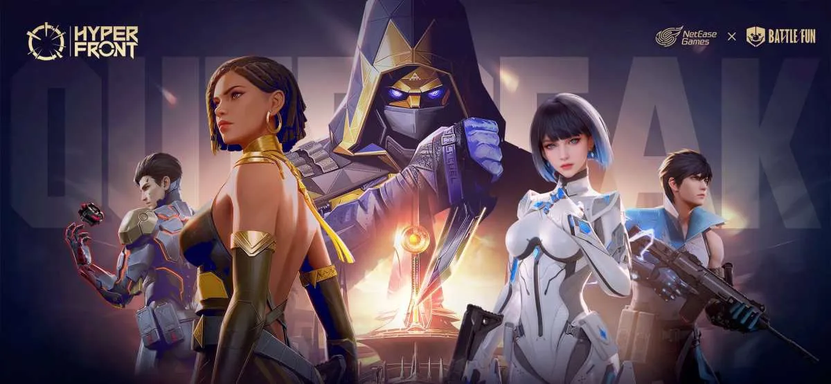Download Game Android & iOS Terbaru Hyper Front, Tembak-Tembakan 5 vs. 5 Kompetitif