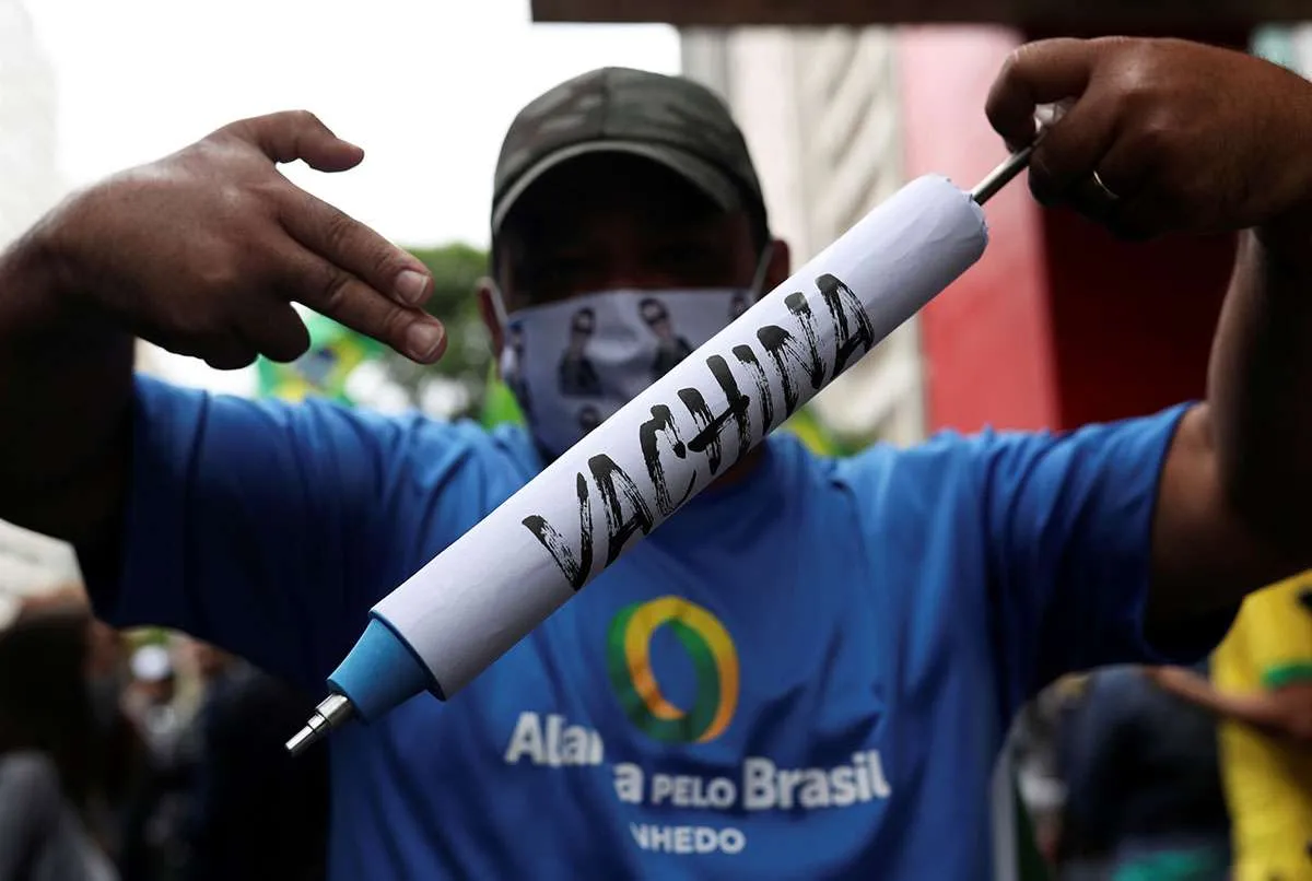 Kasus kematian akibat COVID-19 di Brasil terus melonjak