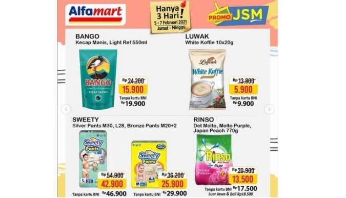 Promo JSM Alfamart Promo 5-7 Februari 2021