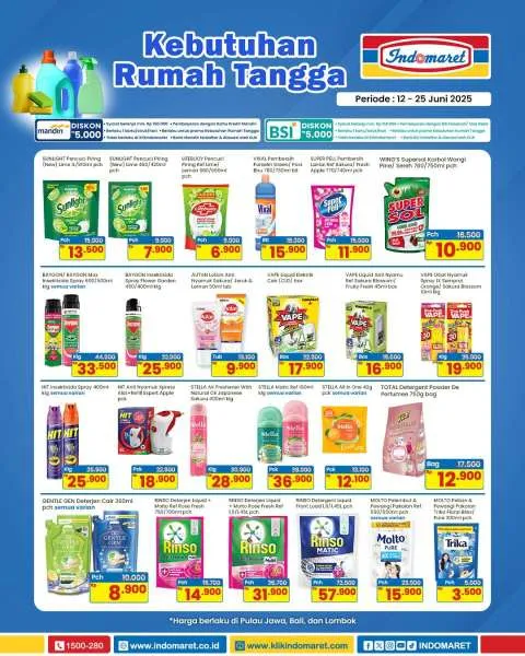 Promo Indomaret Super Hemat Periode 12-25 Juni 2025