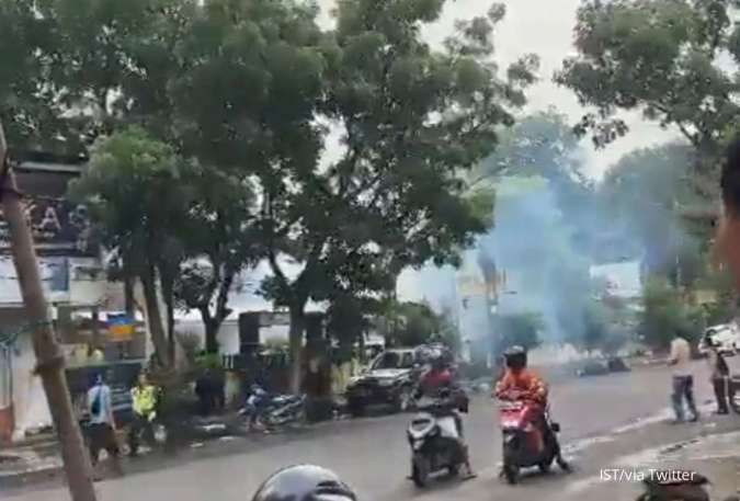 Bom Meledak di Mapolsek Astanaanyar Bandung, Diduga Aksi Bom Bunuh Diri