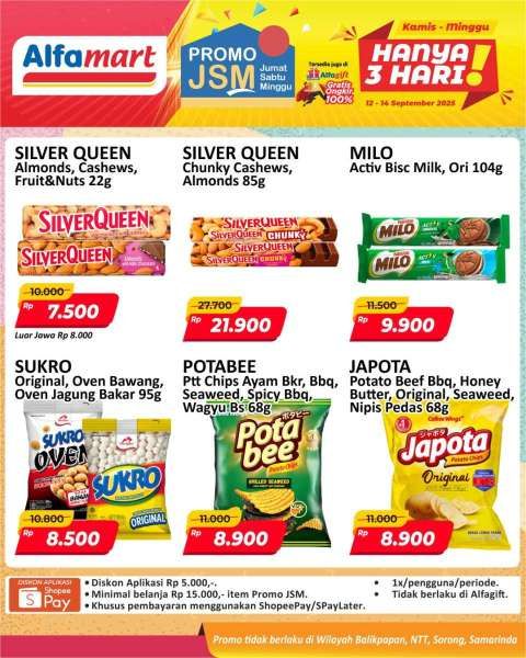 Promo JSM Alfamart 12-14 September 2025
