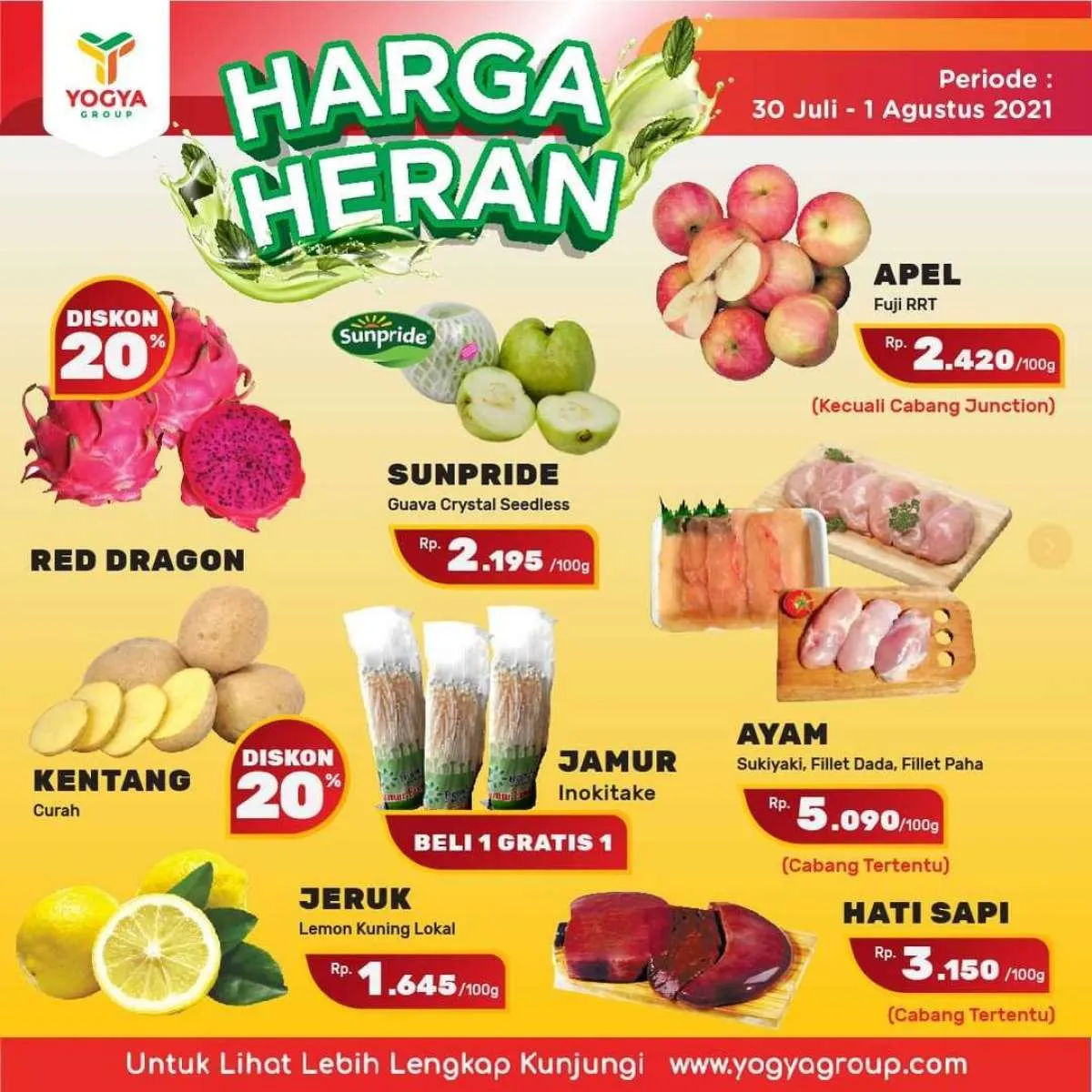 Cek promo JSM Yogya Supermarket 31 Juli 2021, diskonan akhir bulan!