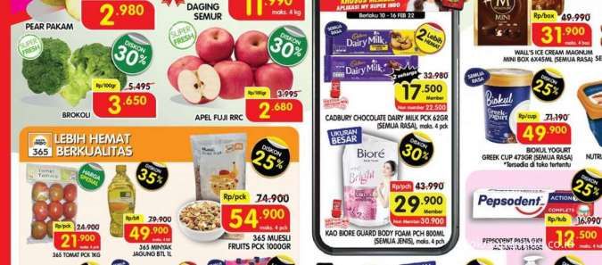 Promo Superindo di 14-17 Februari 2022