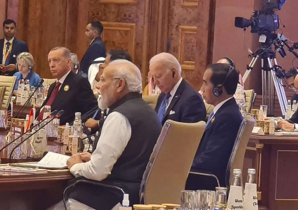 Deklarasi Para Pemimpin G20 pada Hari Pertama KTT G20 di New Delhi India