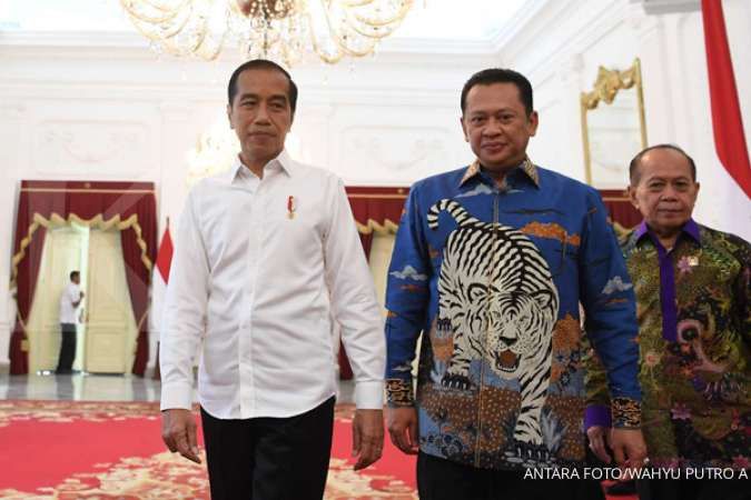 Ketua MPR berharap Jokowi juga panggil Airlangga Hartarto dan Agus Gumiwang ke Istana