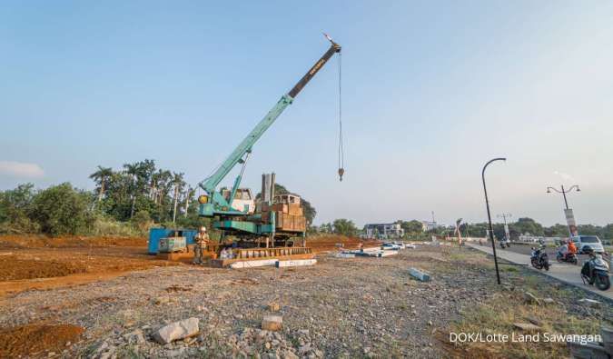 Jelang Penurunan Suku Bunga, Lotte Land Sawangan Mulai Pembangunan Sinsa District