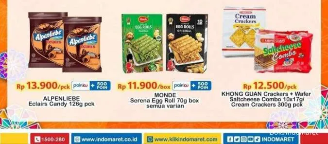Promo Indomaret Tambah Rp5000 Dapat 2 Pcs Periode 23 Maret-5 April 2022