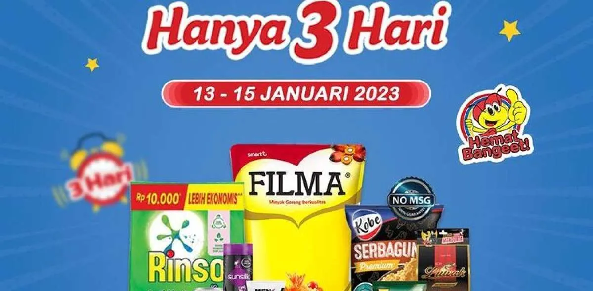 Harga Promo JSM Indomaret 13-15 Januari 2023, Produk Lebih Murah Mulai Hari Jumat