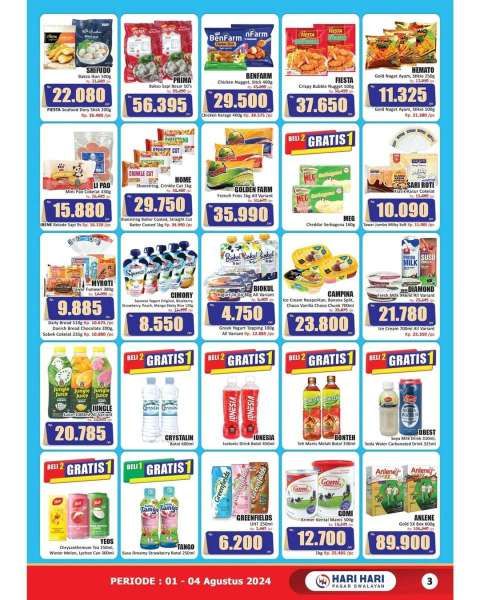 Promo KJSM Hari Hari Swalayan 1-4 Agustus 2024