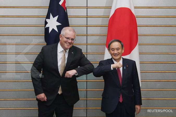 Jepang dan Australia bentuk pakta pertahanan, siap operasi militer gabungan