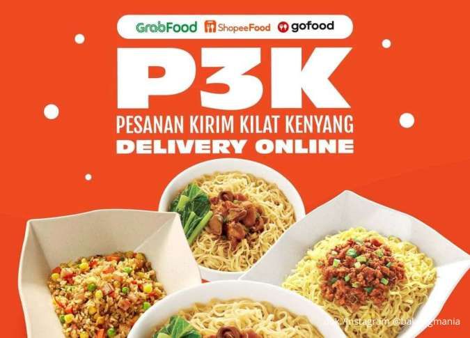  Promo Bakmi GM P3K Mulai Rp 31.000-an Plus Free Ongkir, Kenyang Tanpa Ribet