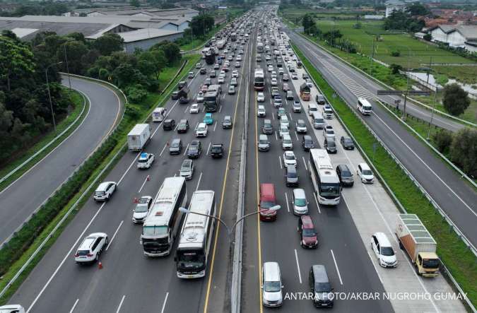 Jasa Marga: 48% Kendaraan Belum Pulang ke Jabotabek