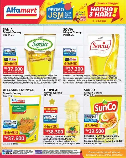 Promo JSM Alfamart Periode 11-13 Juli 2025