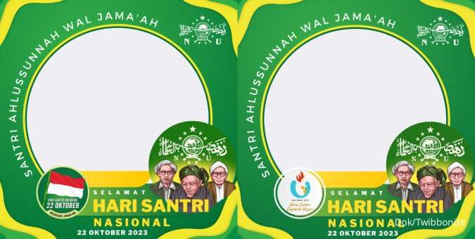 Kumpulan Twibbon Hari Santri 2023, Jihad Santri Jayakan Negeri