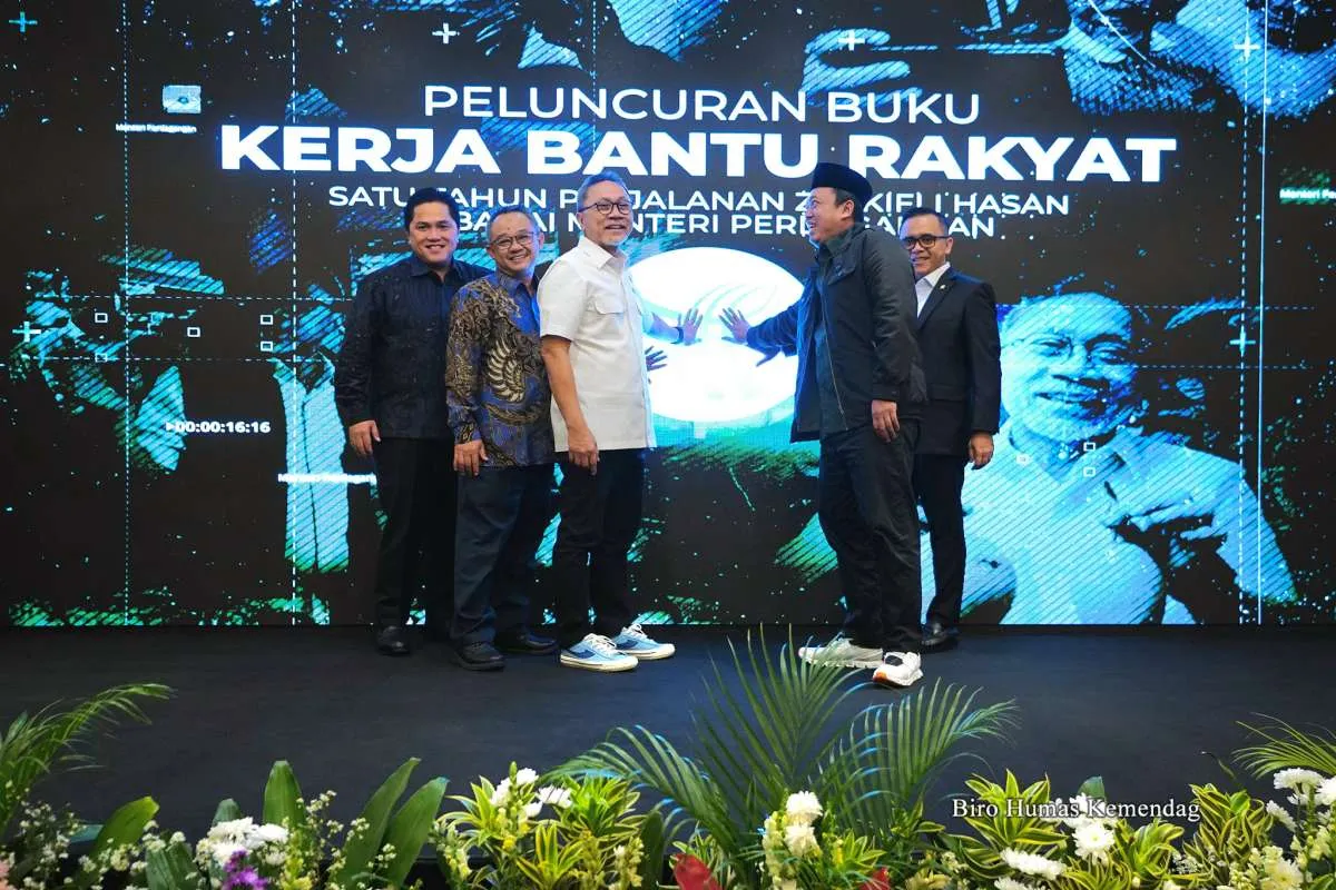 Mendag Zulkifli Hasan Luncurkan Buku Kerja Bantu Rakyat, 1 Tahun Menteri Perdagangan