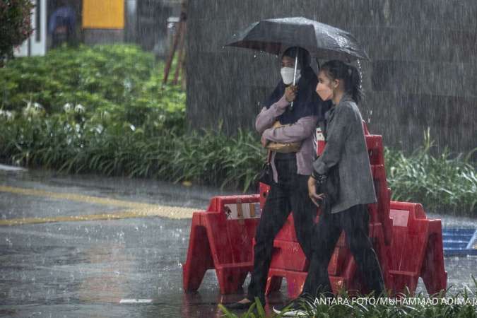 Cuaca Hari Ini di Jabodetabek Hujan Bisa Sepanjang Hari, Jangan Lupa Bawa Payung
