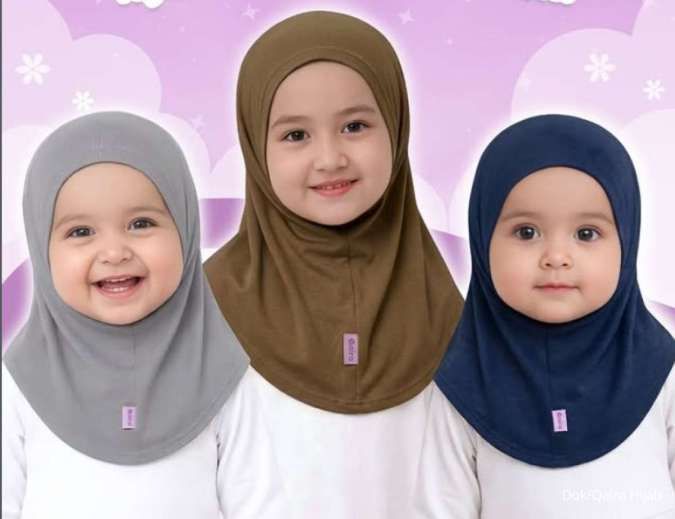 Menjahit Fulus dari Hijab Khusus Anak