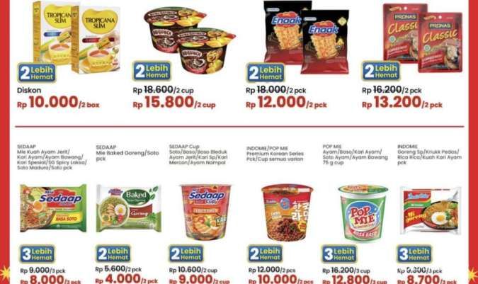 Promo Indomaret Super Hemat hingga 8 Januari, Kornet-Susu Anak Beli 2 Lebih Hemat