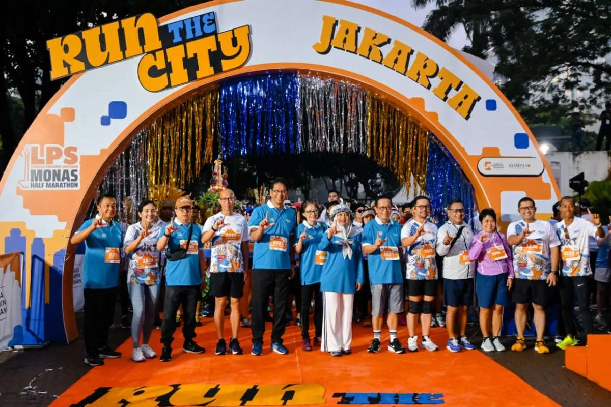 Run the City LPS Monas Half Marathon 2024, Merekatkan Ikatan Para Pelari