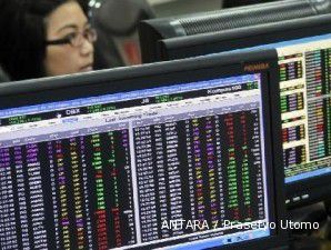 Investor asing ramai-ramai kembali mengempit saham unggulan di sesi I