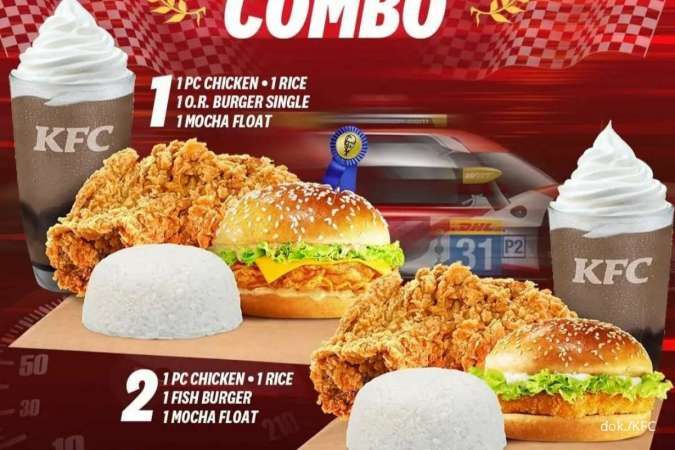 Menu Terbaru KFC 20 Juni-20 Juli 2022, Paket 1 dan 2 Champion Combo Rp 45.455