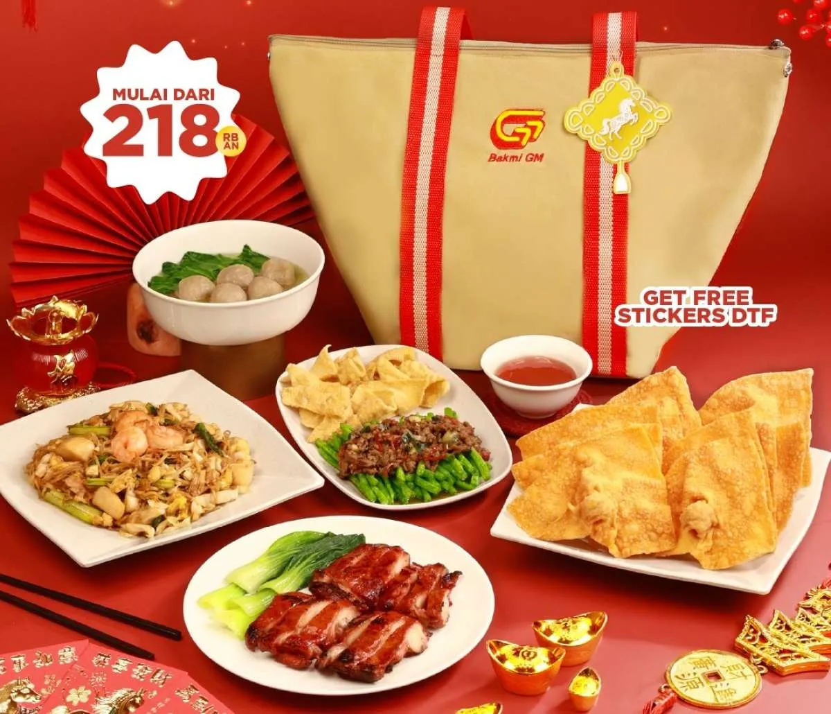Hadiah Imlek Istimewa: Promo Bakmi GM Beri Diskon Hampers dan Tas Eksklusif