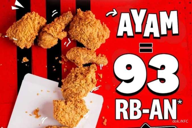 Promo KFC 31 Agustus 2023, Paket TBT dan Take Away Fest Hari Terakhir