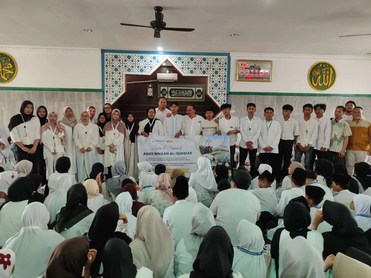 Haji Robert Gandeng Universitas Binawan Buka Jalan Global Bagi Anak Yatim Piatu