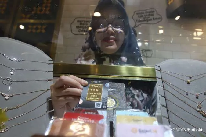 Merosot, Ini Harga Emas Galeri 24 dan UBS di Pegadaian Hari Ini Selasa (28/10)