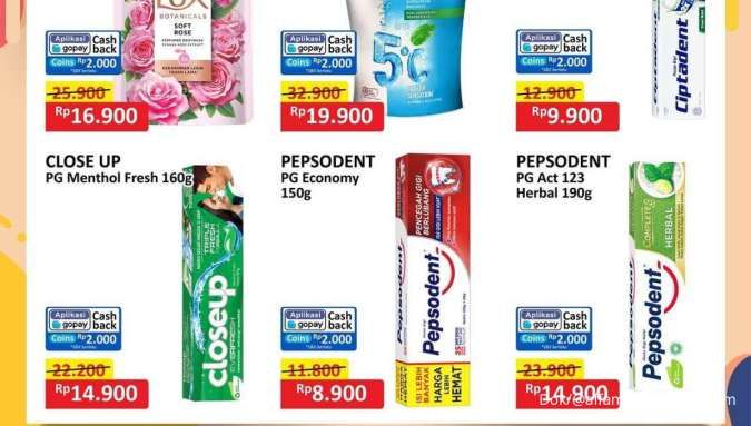 Promo JSM Alfamart Gantung 29 September 2024, Pepsodent Hemat Rp 8.900 Saja