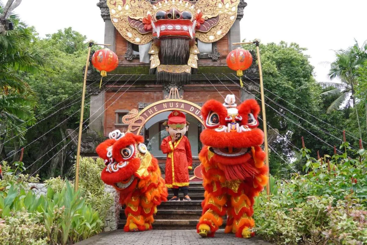 Semarak Perayaan Chinese New Year di Kawasan The Nusa Dua