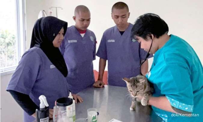 Klinik Hewan Polbangtan Kementan Gelar Vaksinasi Rabies  