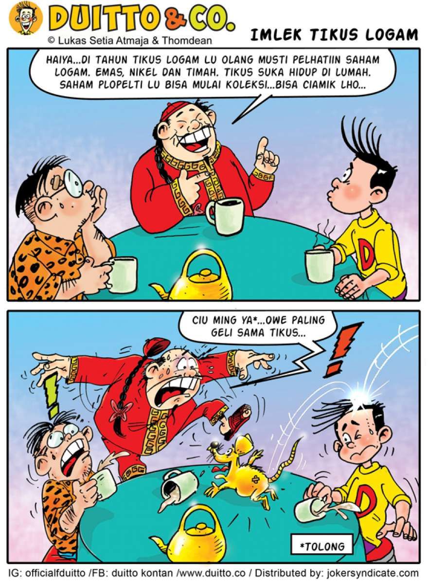 Duitto & Co - Imlek Tikus Logam