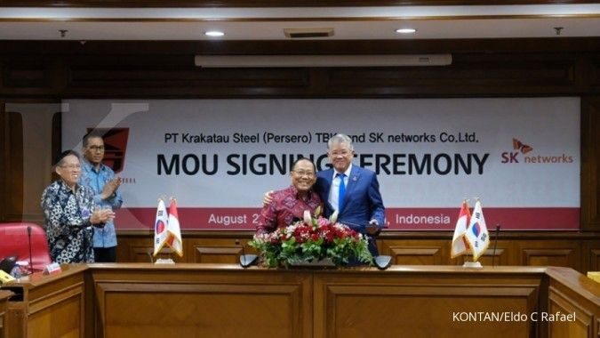 Gandeng SK Networks, Krakatau Steel berharap punya unit bisnis dagang yang kuat