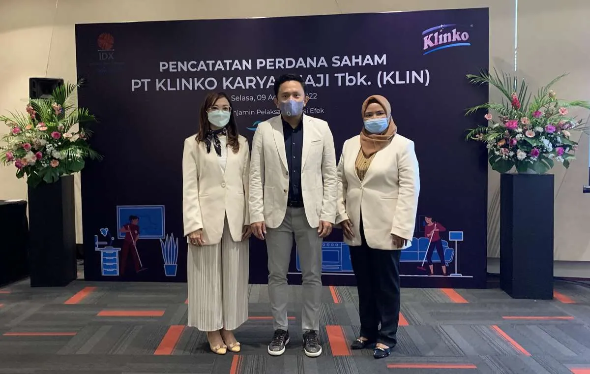 Raup Rp 23 Miliar, Klinko Karya Imaji (KLIN) Resmi Melantai di BEI