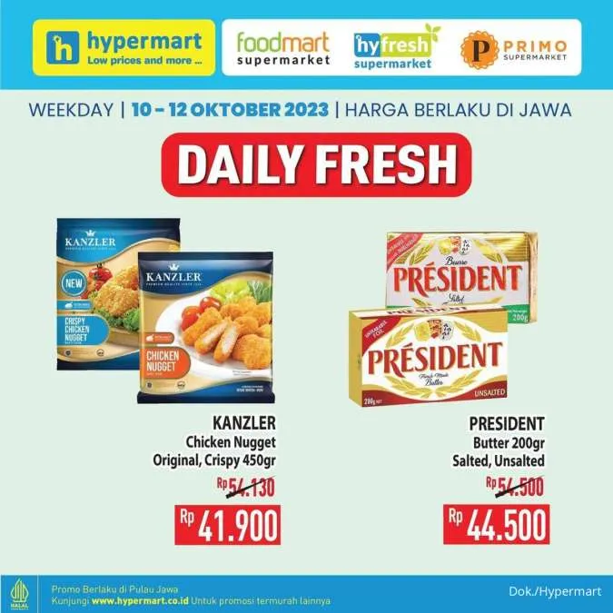 Promo Hypermart Hyper Diskon Weekday Periode 10-12 Oktober 2023