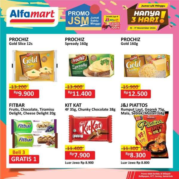 Promo JSM Alfamart Weekend 15-17 November 2024