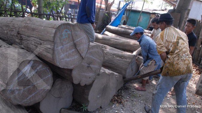 Kementerian Kehutanan setuju buka ekspor kayu kog