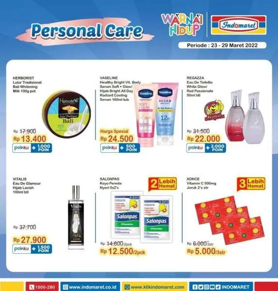 Promo Indomaret Super Hemat Periode 23-29 Maret 2022