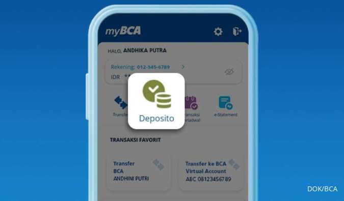 Cara Buka Deposito BCA Online lewat myBCA dan Syaratnya