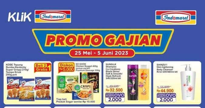 Promo Gajian Indomaret 25 Mei-5 Juni 2023, Beli 2 Lebih Hemat untuk Beberapa Produk