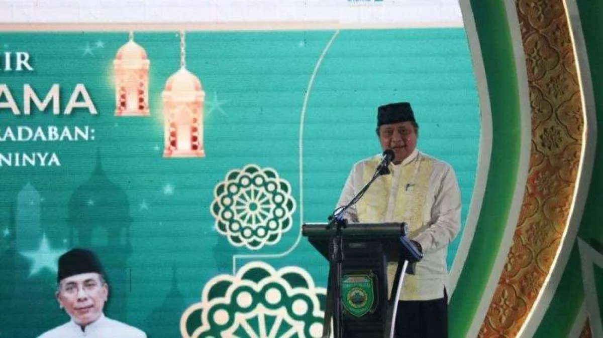 Songsong Satu Abad NU, Airlangga Sampaikan Peran Penting Nahdatul Ulama