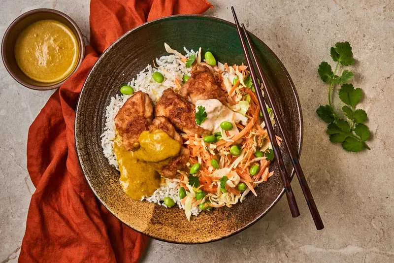 Ayam Karage Salad Kubis